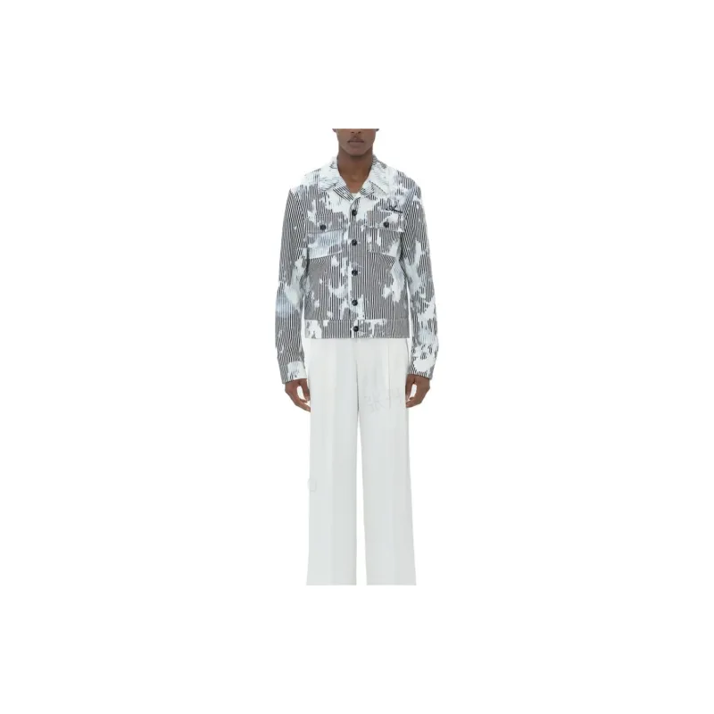 AMIRI Jackets Men White Blue-4