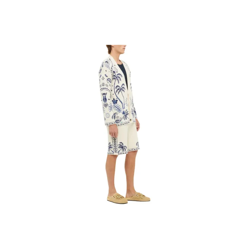 Alanui Lush Nature Foulard Cardigan-4