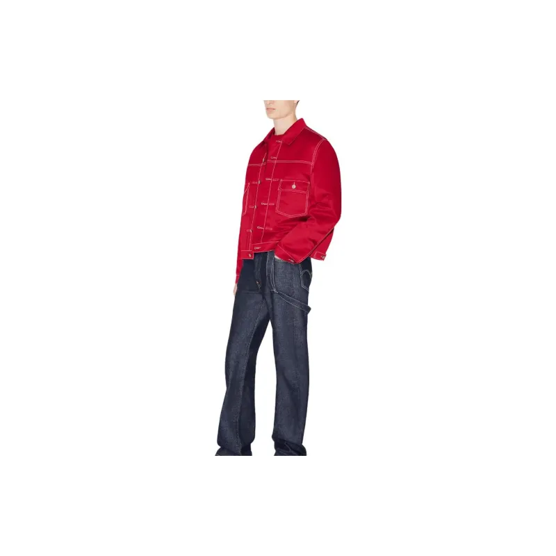 KENZO X LEVI'S Type Ii Genderless Trucker Jacket-4