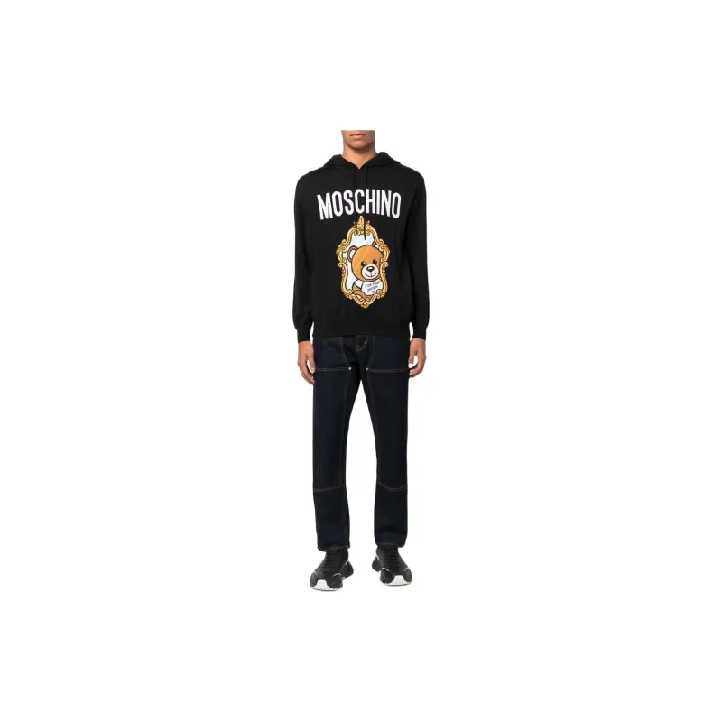 MOSCHINO Sweaters Men Black-1