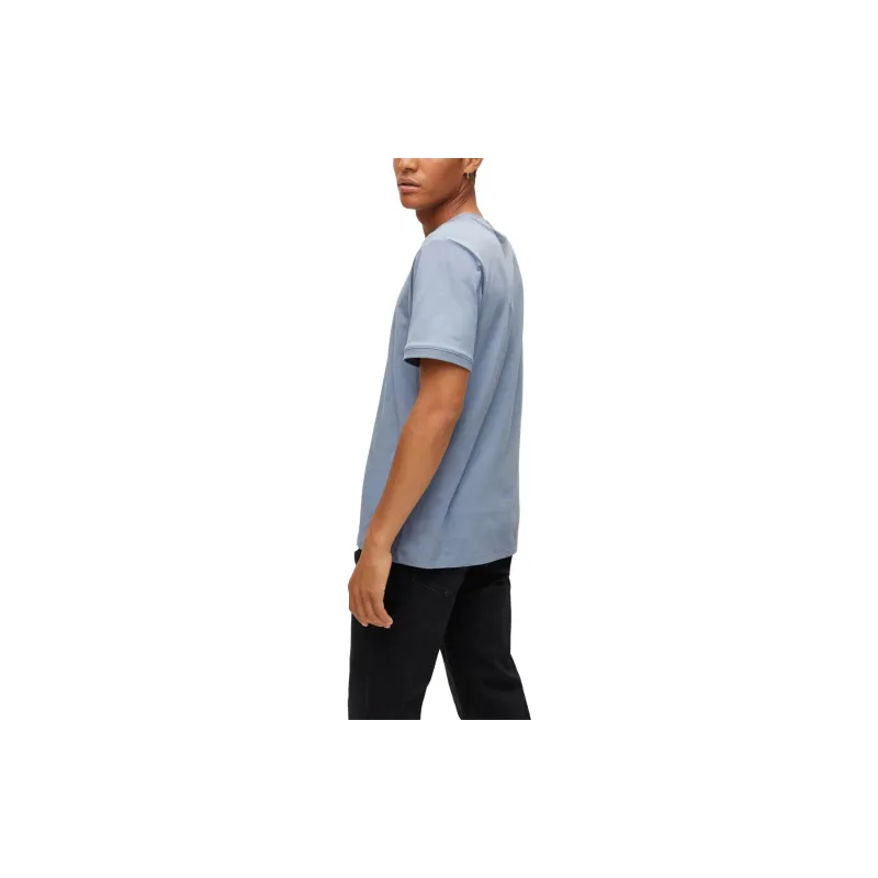 HUGO BOSS T Shirts Men Gray Blue-2