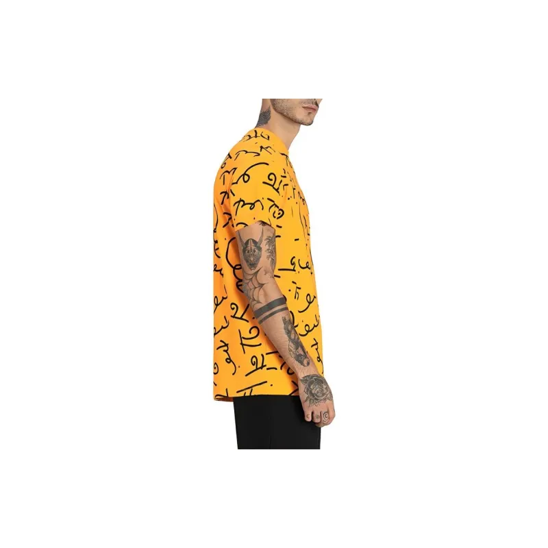 PUMA BRITTO Co-branded Edition T-Shirts Unisex Gold-3