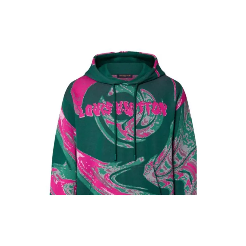 LOUIS VUITTON FW23 Sweatshirt Men's Green-4