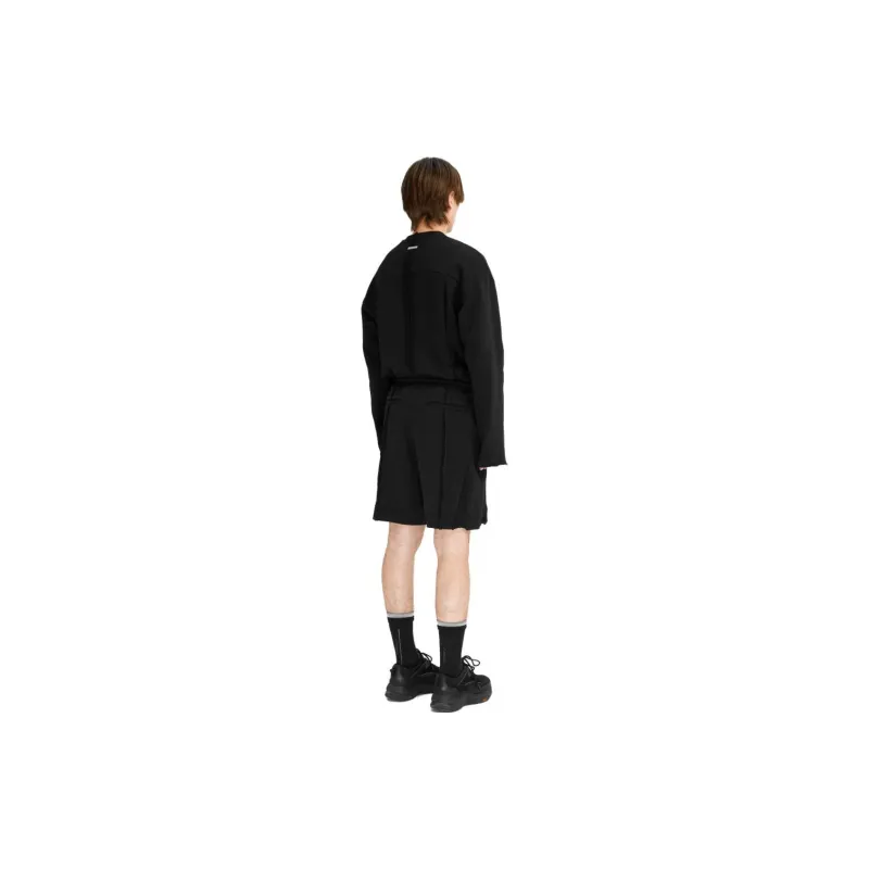 C2H4 Casual Shorts Men Black-2