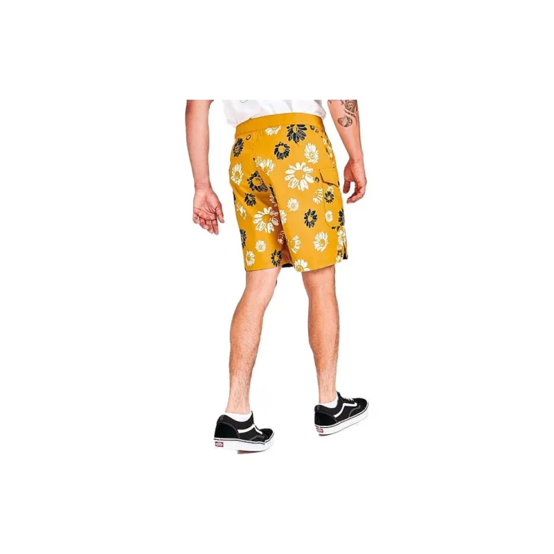 Vans Casual Shorts Men Yellow-3