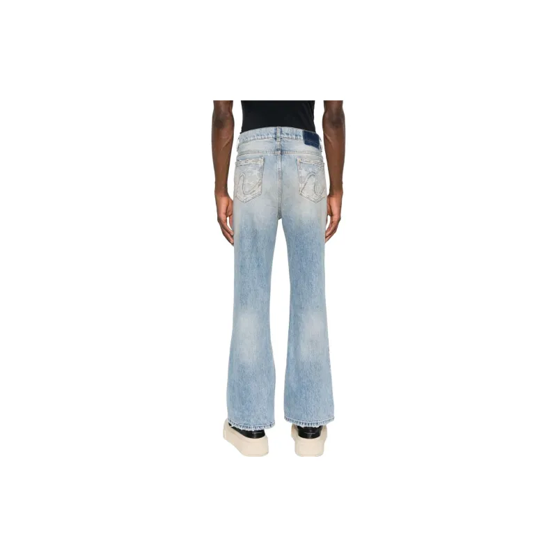 ERL Patchwork Stars Denim Pants-2
