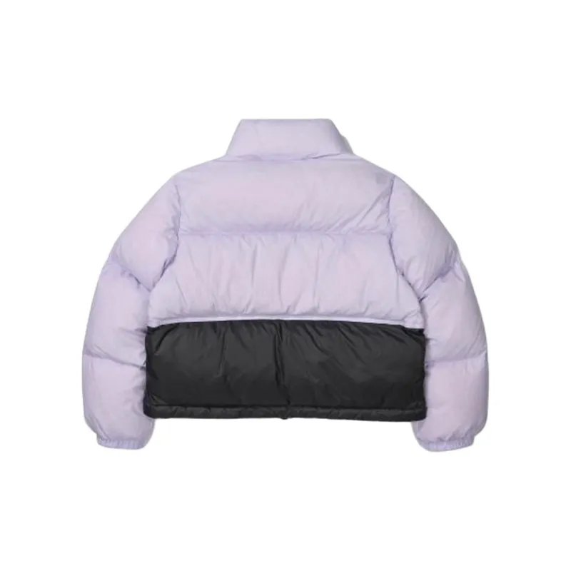FILA Down Jackets Women's Black Purple-2