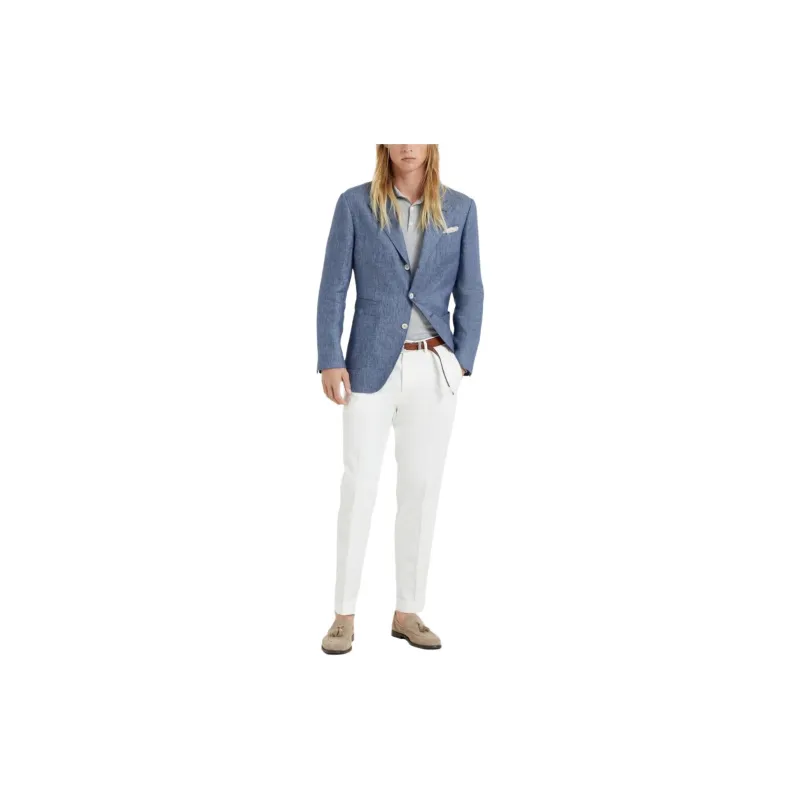 Brunello Cucinelli Long Sleeved Knitted Polo Shirt-7