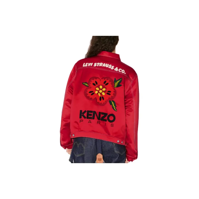 KENZO X LEVI'S Type Ii Genderless Trucker Jacket-5