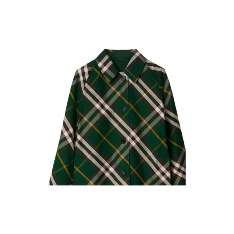 Burberry Coats Men Green-4