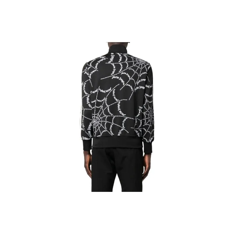 PALM ANGELS Spider Web Classic Track Jacket-2