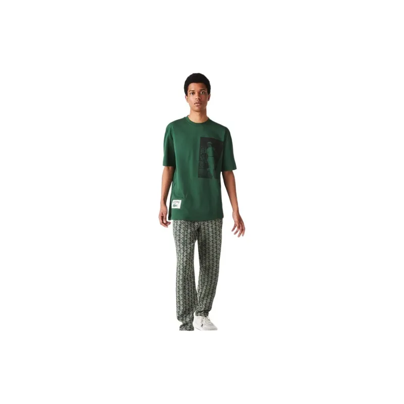 LACOSTE SS22 T Shirt Men's Green-2