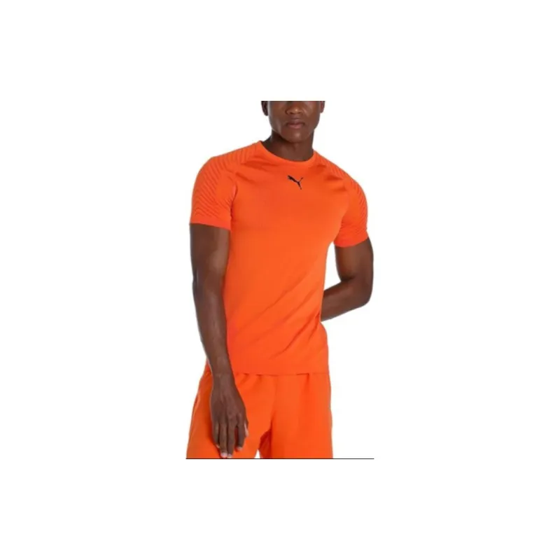 PUMA Train FormKnit Train FormKnit Seamless Training Tee Men T-Shirt Men's Orange-5