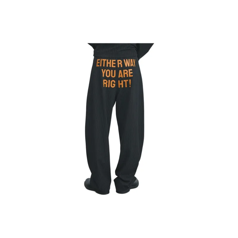 GOOD BAI Series 916 Suit Trousers Unisex Black-3