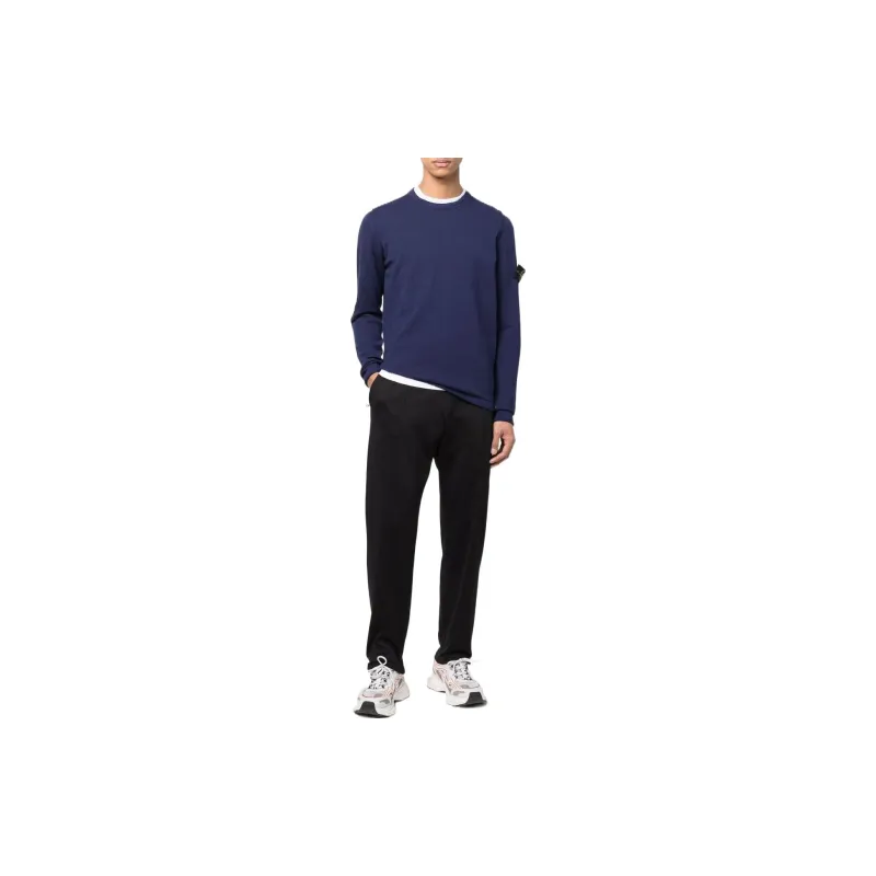 STONE ISLAND Sweaters Men Blue-1