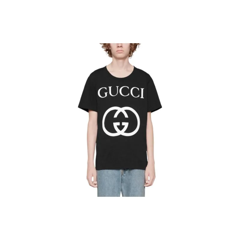 GUCCI Oversize With Interlocking G T shirt-1