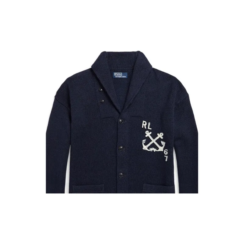 Polo Ralph Lauren Sweaters Men Marine Blue-4