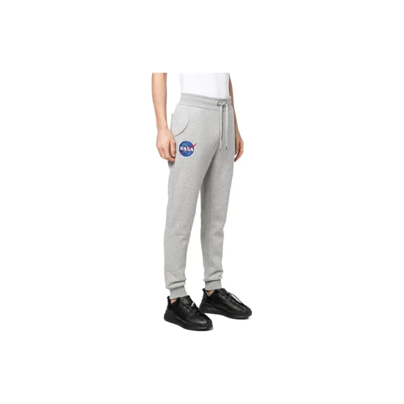 Alpha Industries FW22 Jogger Moderate Sweatpants Spring Summer Men's Light Gray-3