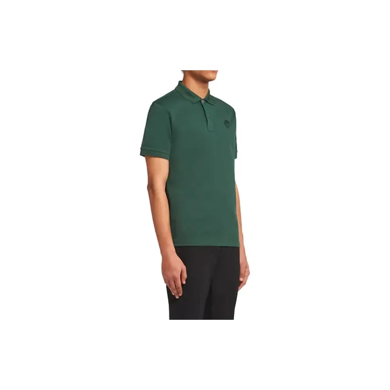 PRADA Polo Shirts Men Green-2