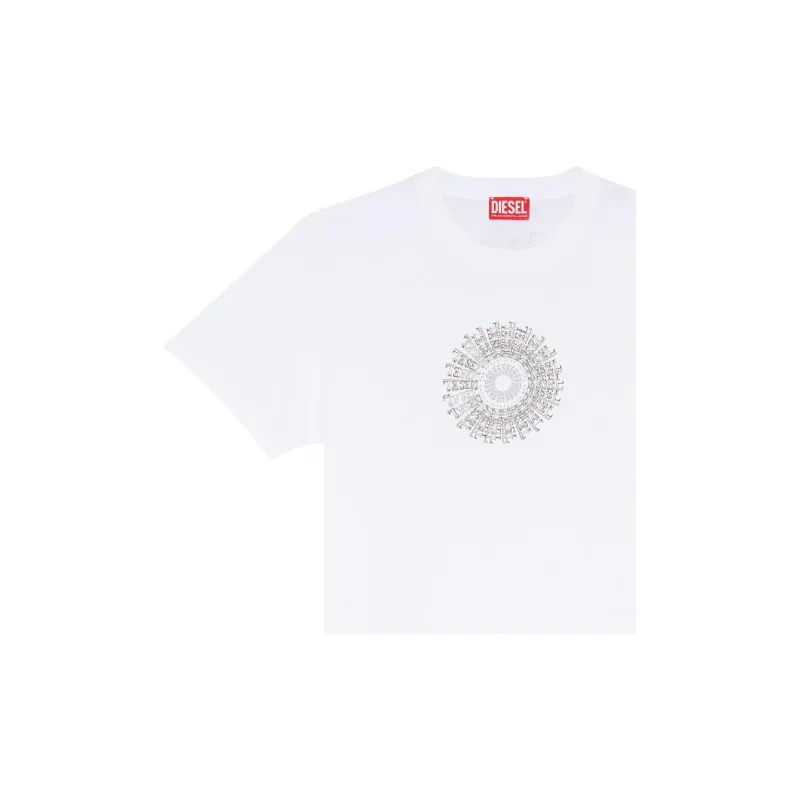 DIESEL T Shirts Unisex White-3