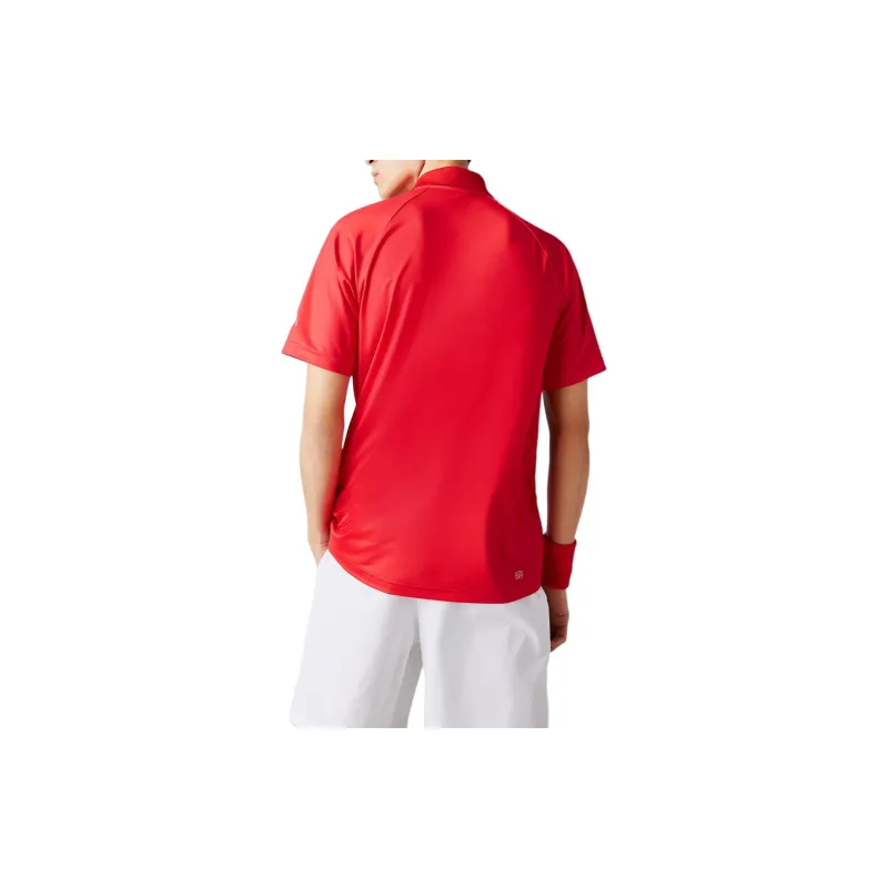 LACOSTE Polo Shirts Men Red-2