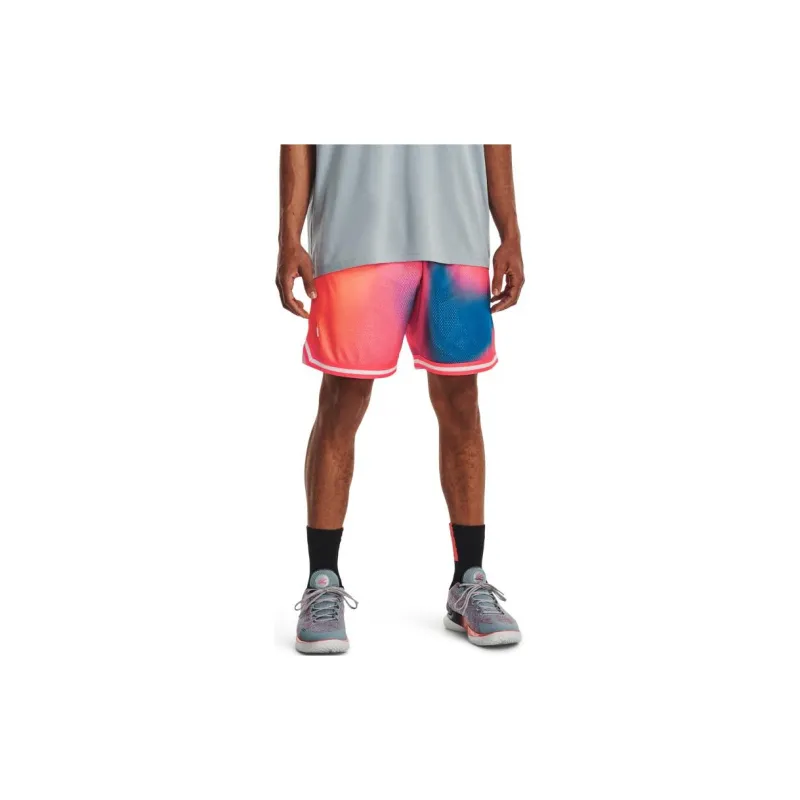 Under Armour Basketball Shorts Men's Pink-3