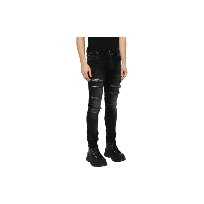 AMIRI Distressed Skinny Jeans-3