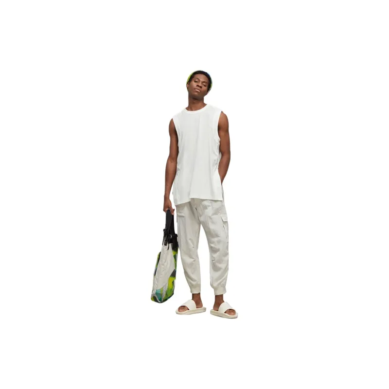 Y 3 Cargo Pants Men Light Gray-4