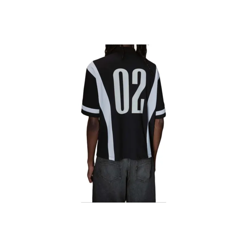 RHUDE FW24 T-Shirt Men Black & Cream-3