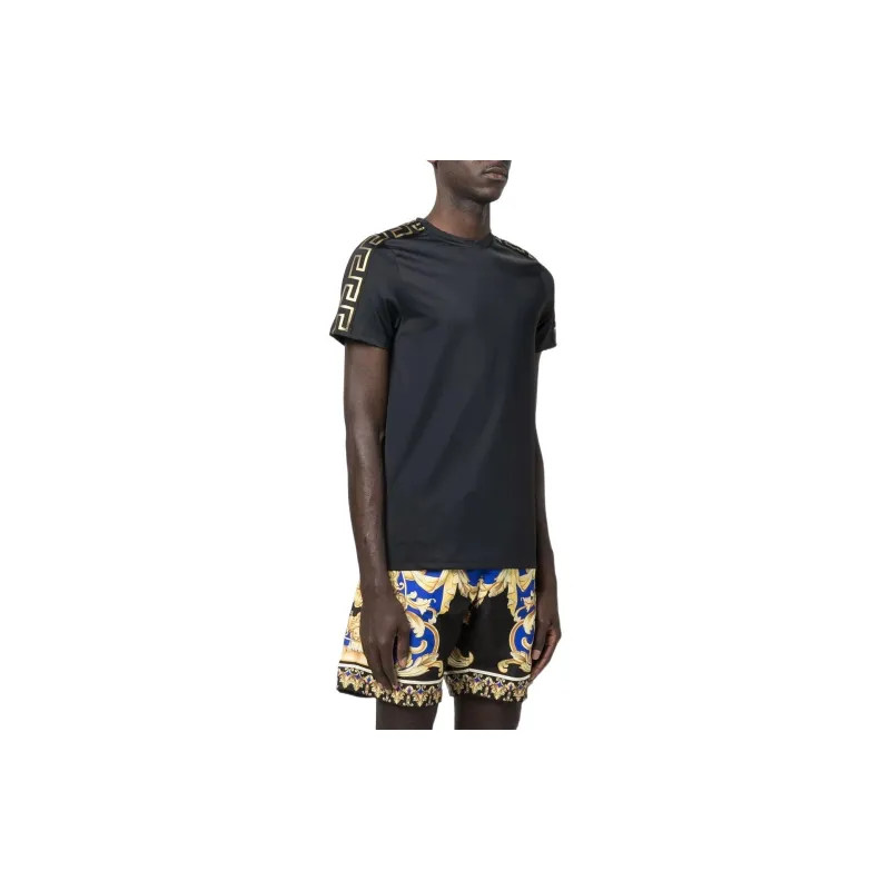 VERSACE T Shirts Men Black-3