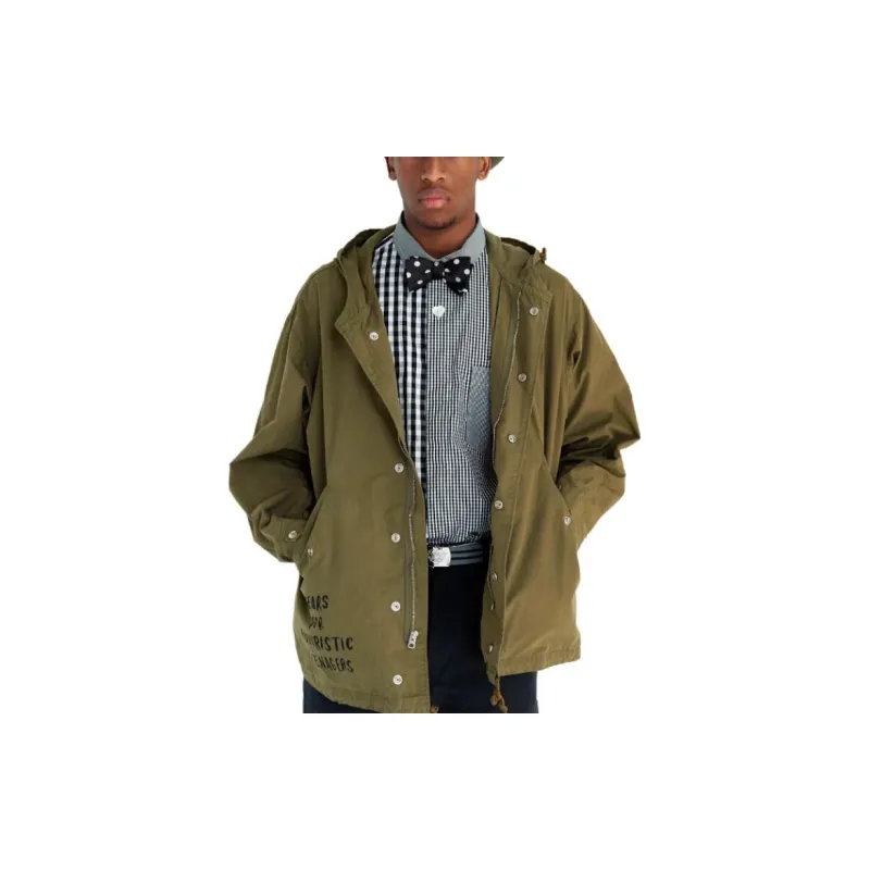 HUMAN MADE Hooded Coat-2