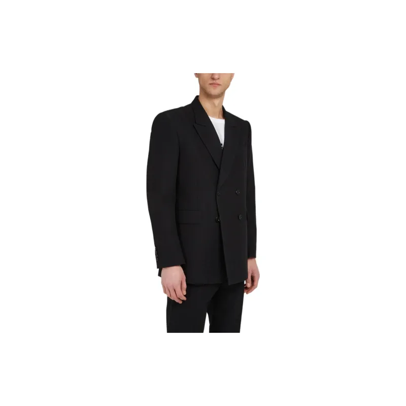 Alexander McQueen Double Breasted Tailored Blazer-4