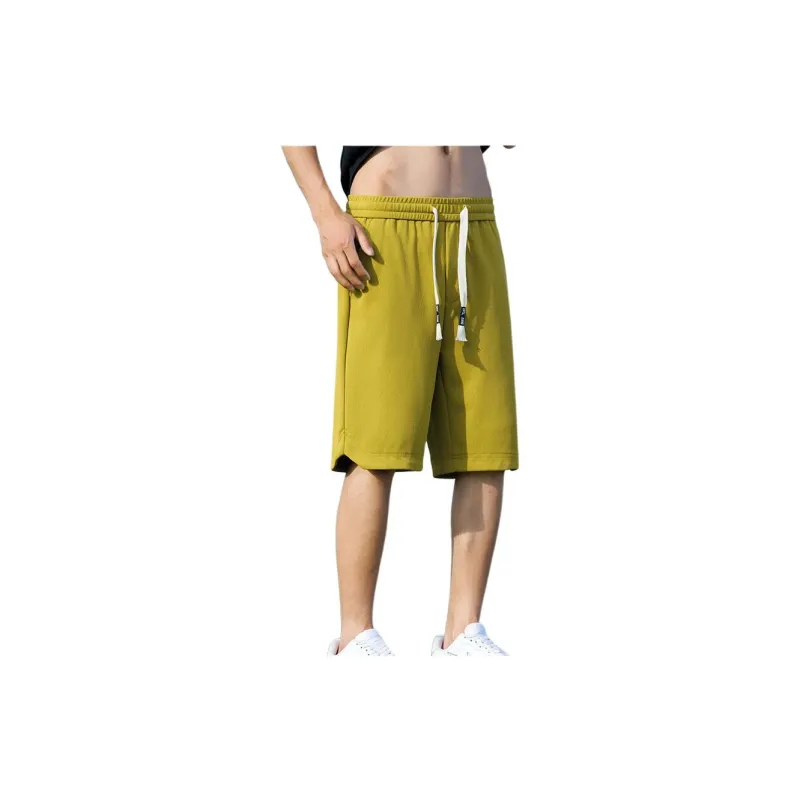 Tonlion Casual Shorts Men's Grass Green-1
