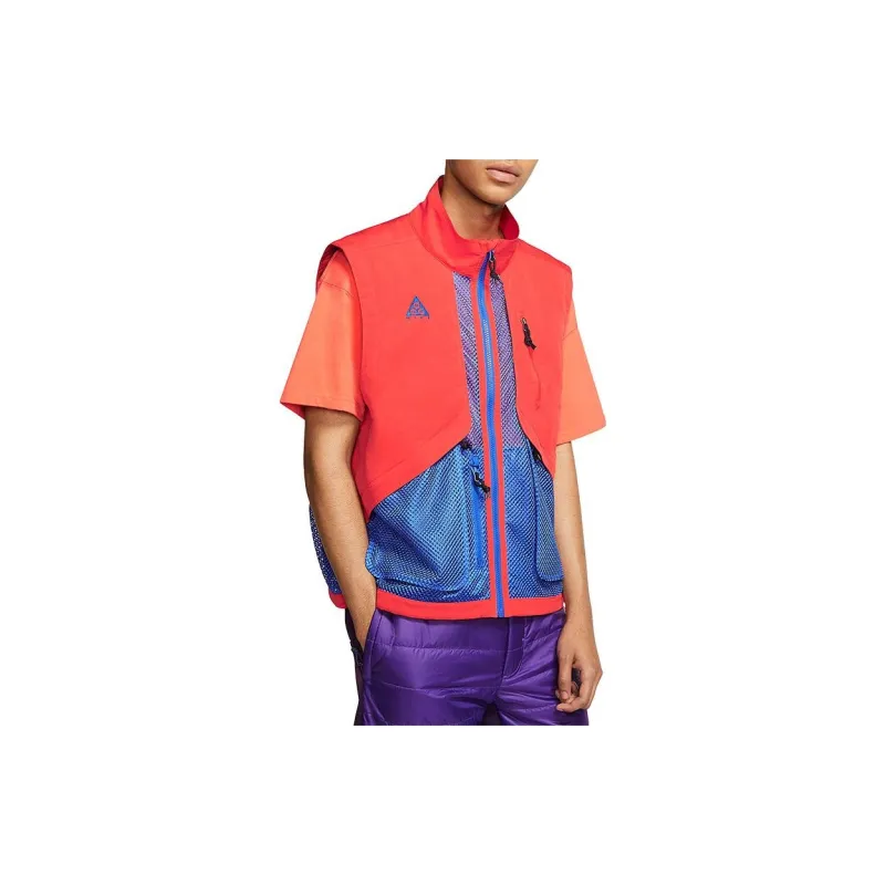 Nike ACG Vests Men Orange Blue-1