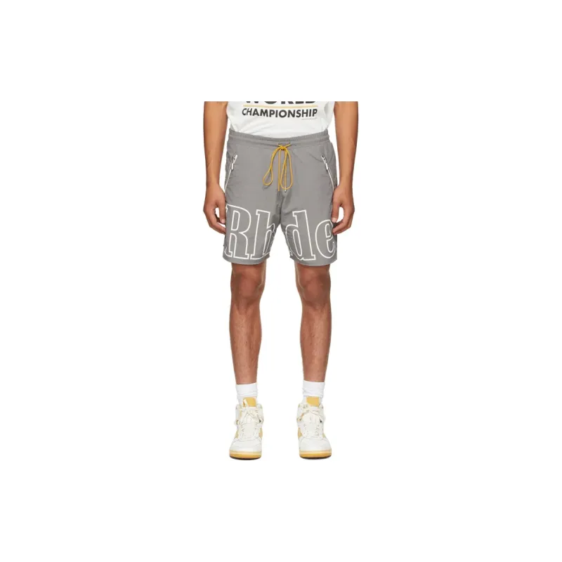 RHUDE Logo Shorts-1