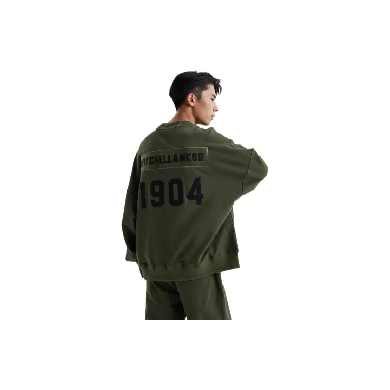 Mitchell Ness Sweatshirts Unisex Brown-5