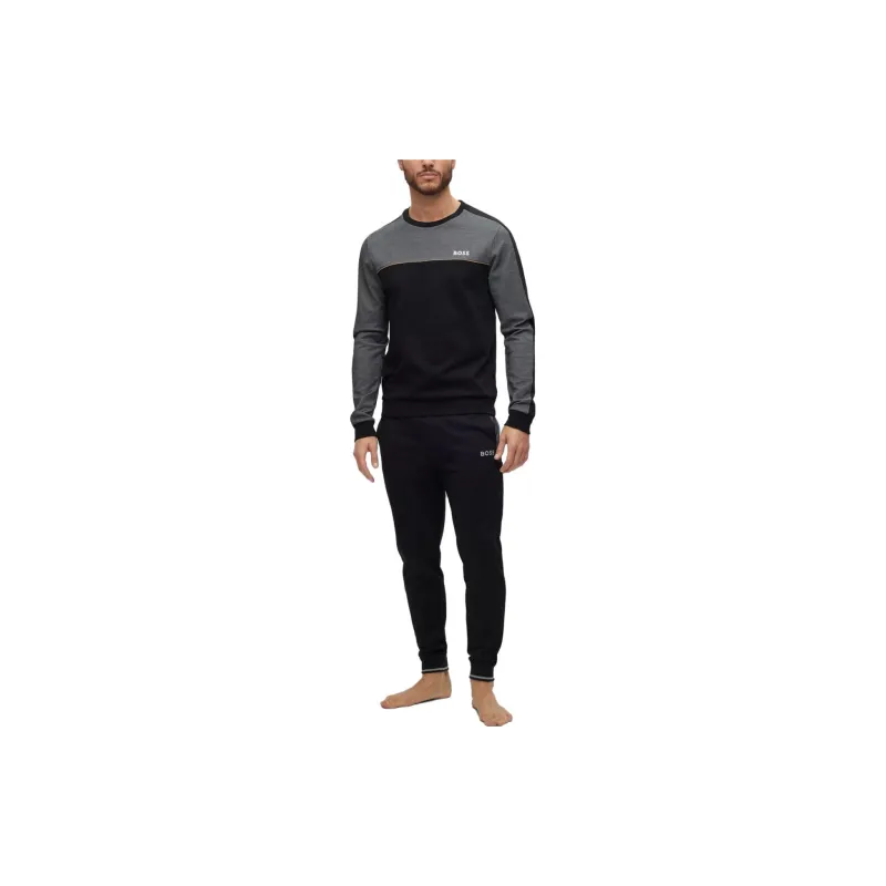 HUGO BOSS Knitted Sports Pants Men's Black-1