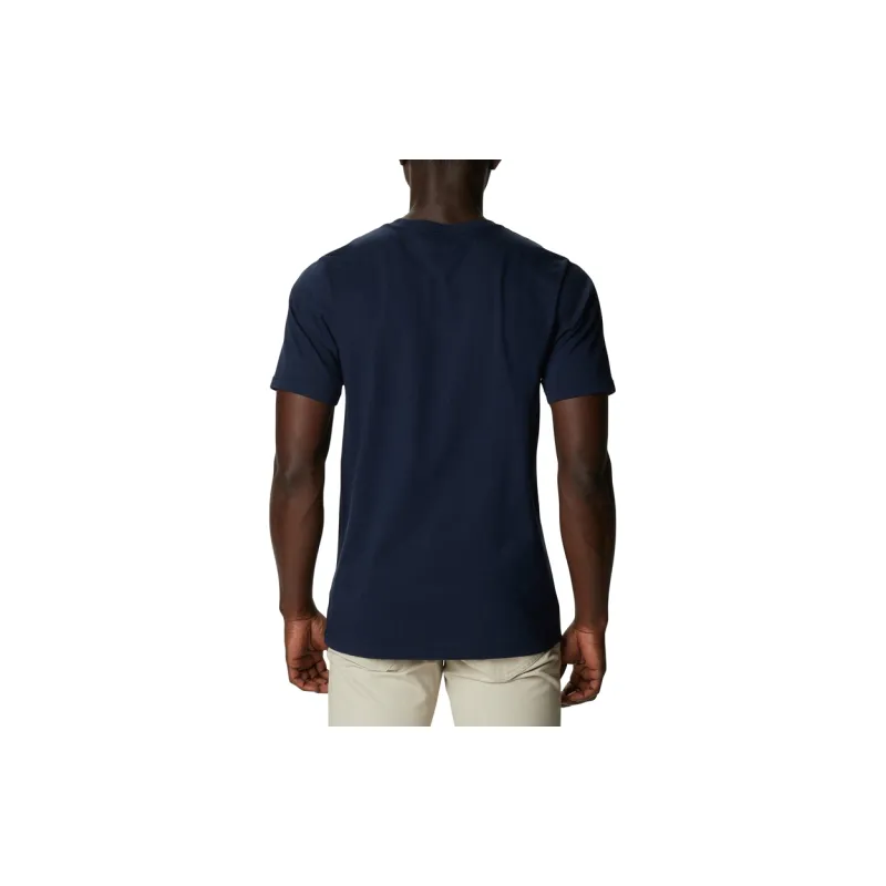 Columbia T Shirts Men Navy Blue-3