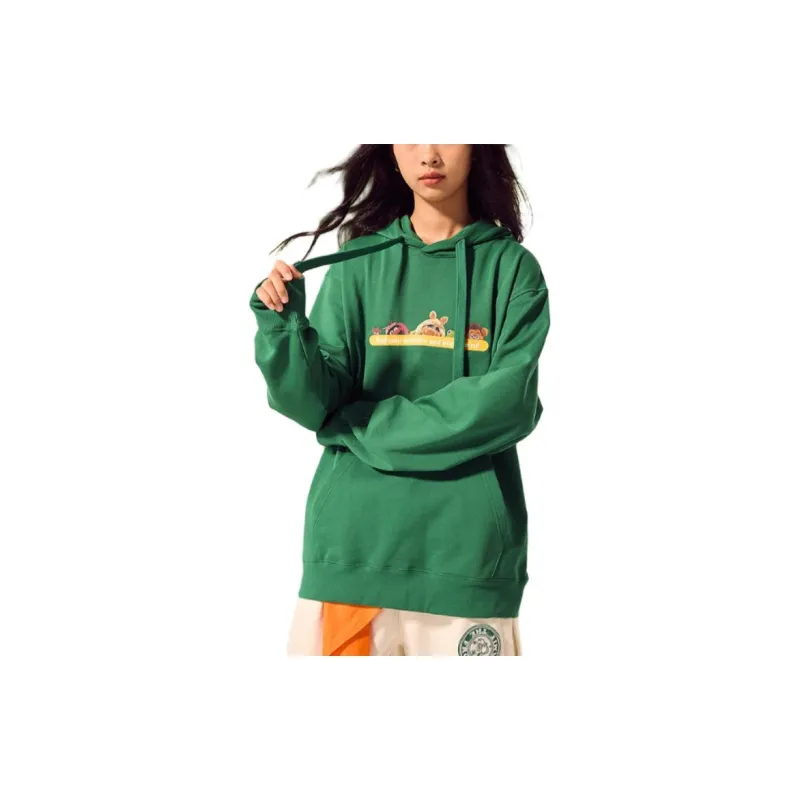 XTEP x Disney Sweatshirt Unisex Dry Green-3