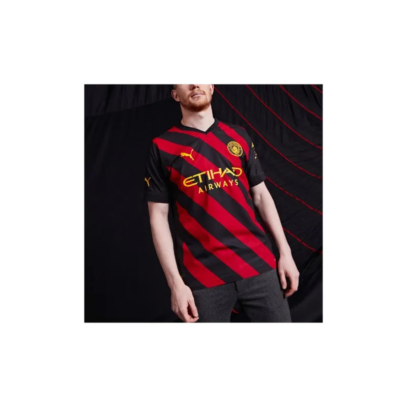 PUMA Manchester City Authentic Away 2022/23 In Gift Box Jersey-2