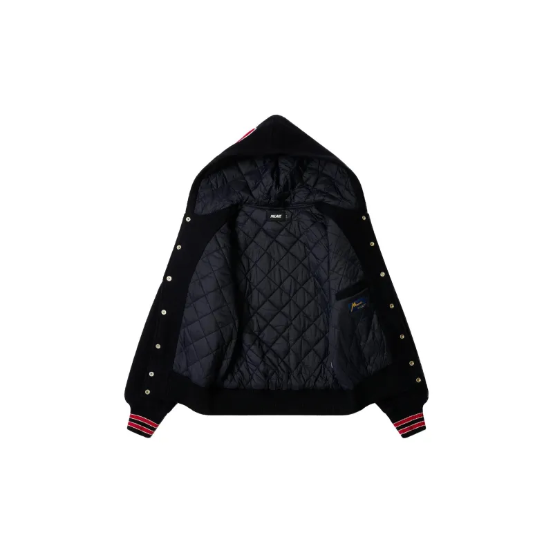 PALACE Hooded Varsity Jacket-2