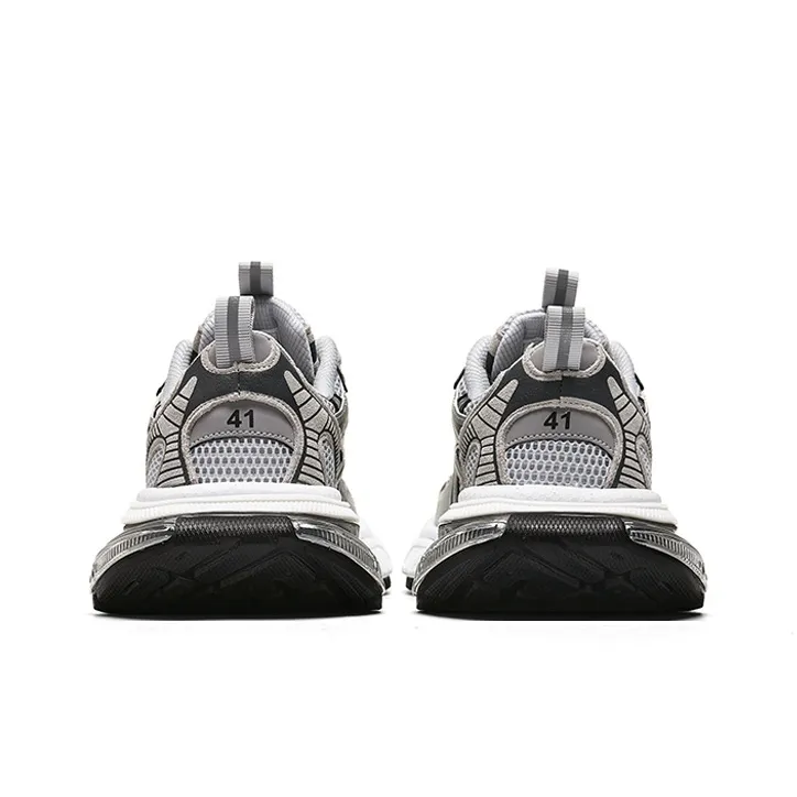 BASLS Bashe Series Anti-Slip Wear-Resistant Low-Top Chunky Sneakers Unisex-10