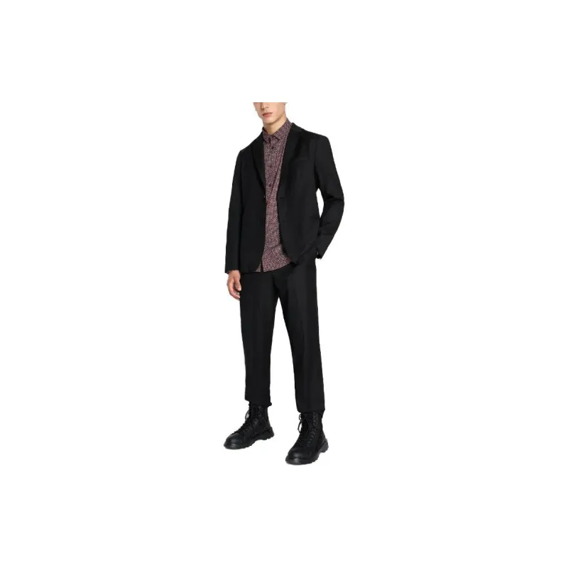 ARMANI EXCHANGE Shirt Men's Dark Red-2