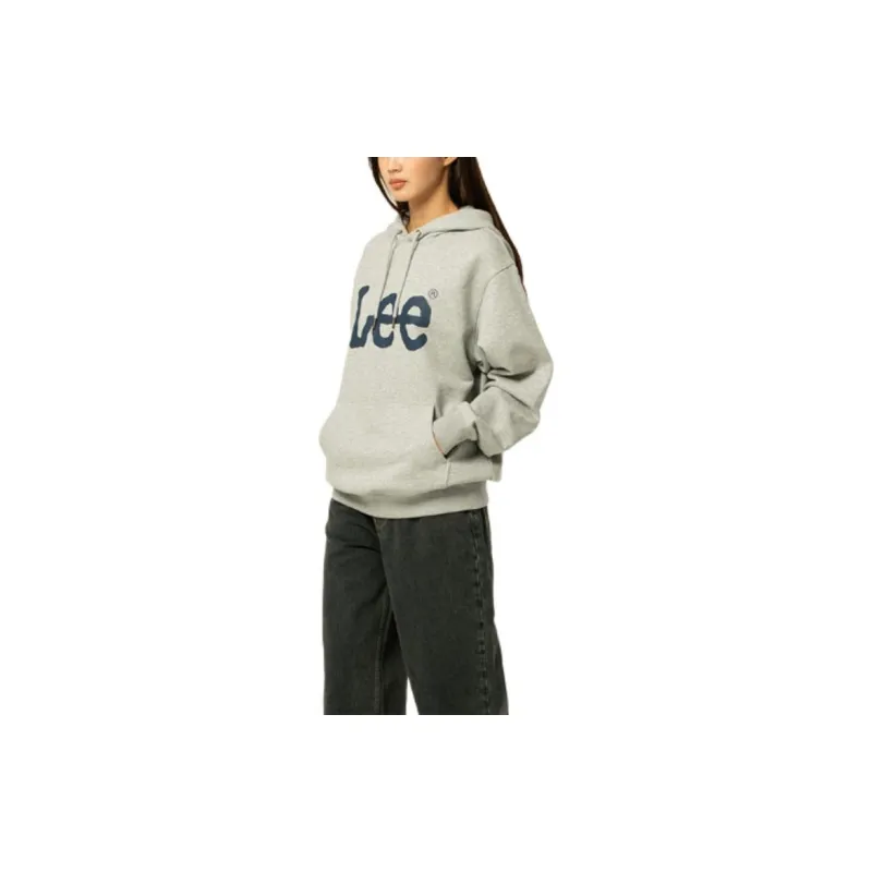 Lee Sweatshirts Unisex Gray-4