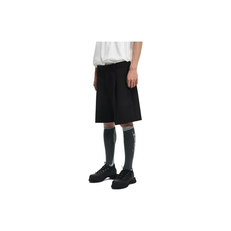 ATTEMPT Casual Shorts Men Black-2