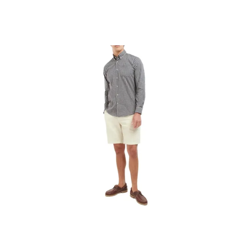 BARBOUR Merryton Tailored Long-Sleeved Shirt Shirt Men's Gray-1