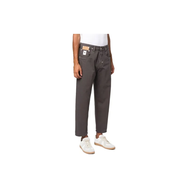 CRAIG GREEN Straight leg Cropped Jeans-3