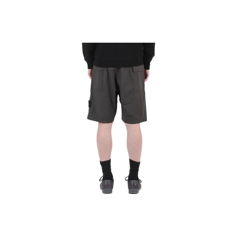 STONE ISLAND Compass badge Bermuda Shorts-4