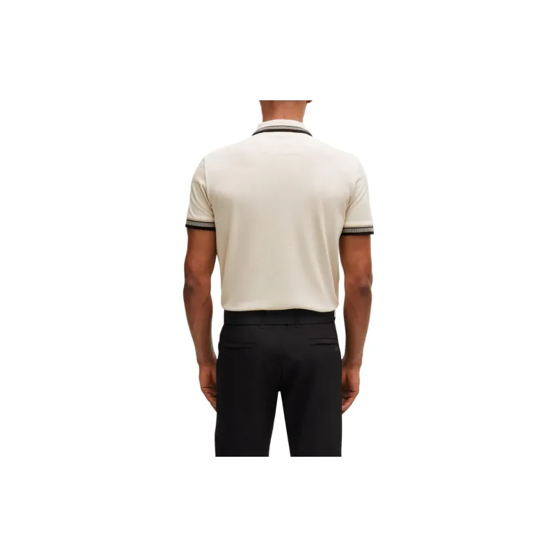 HUGO BOSS Logo Embroidered Short Sleeved Polo Shirt-2