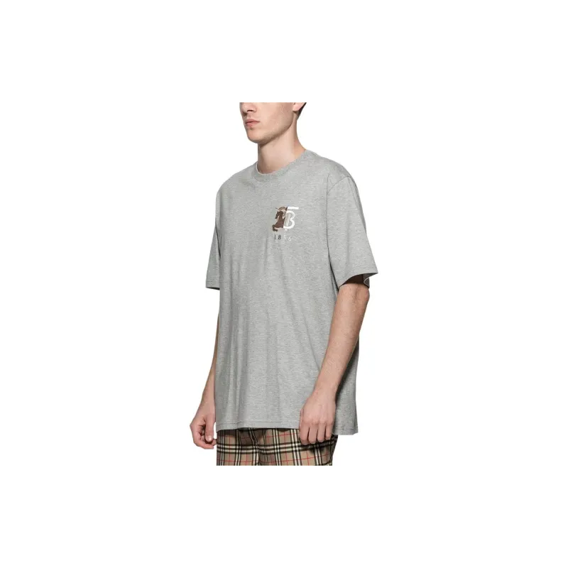 Burberry Contrast Logo T shirt-2